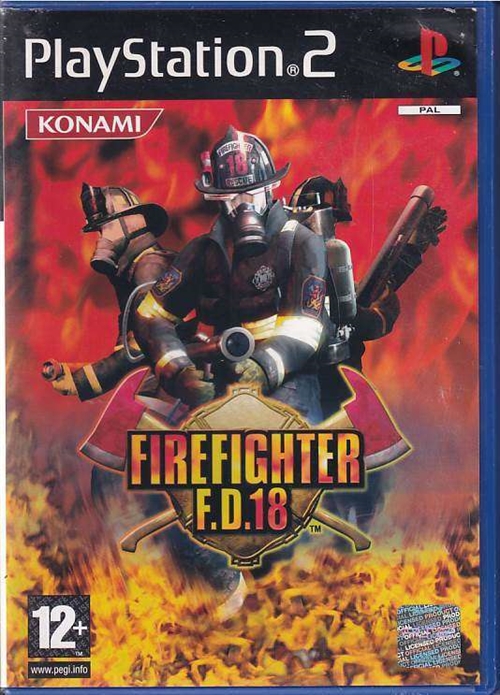 Firefighter FD 18 - PS2 (B Grade) (Genbrug)